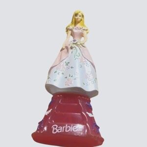 Barbie bubble blower Pink and White Doll makes bubbles